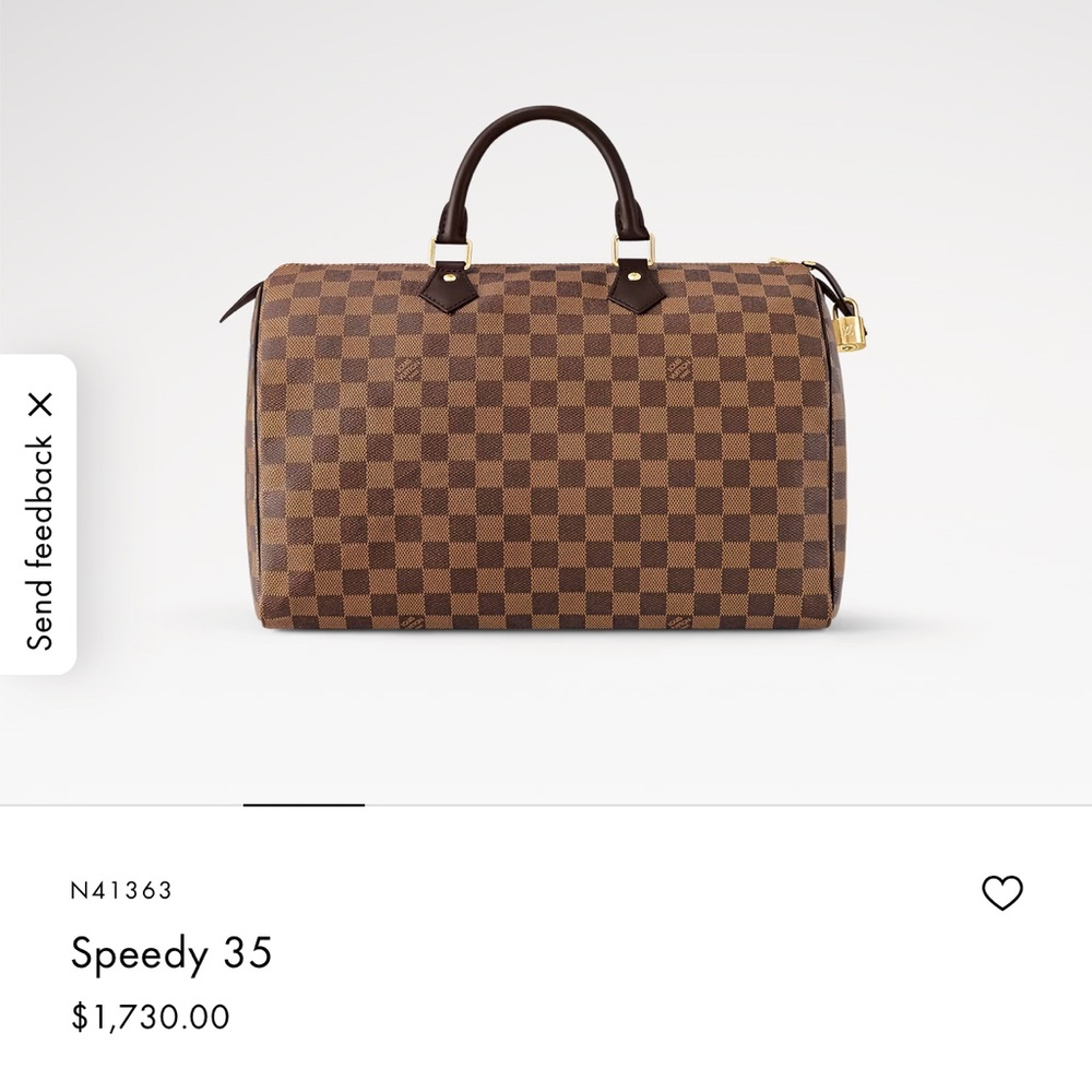 Louis Vuitton Speedy 35